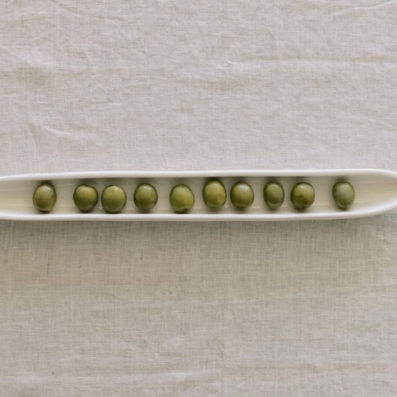 Lovely White, Porcelain Olive Trays - Picture 8 of 8